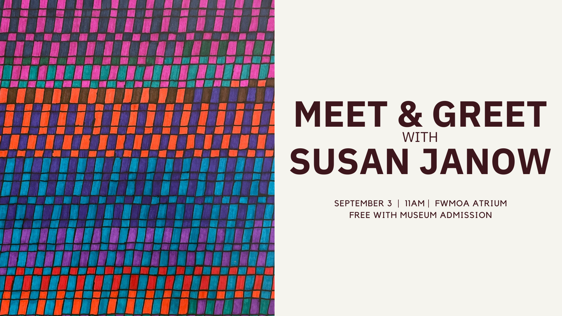 Meet and Greet with Susan Janow